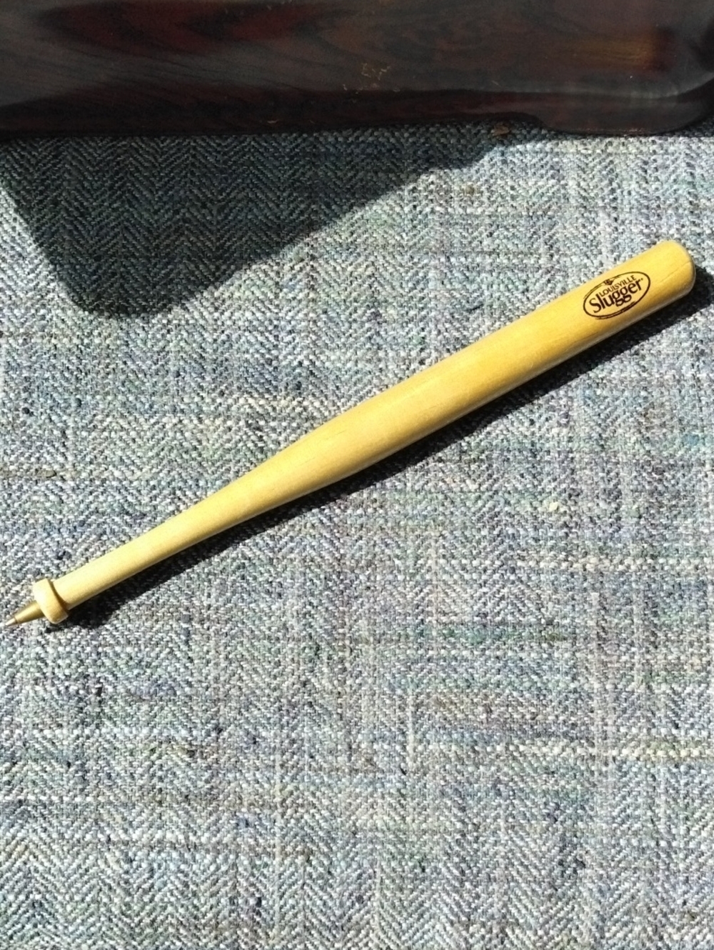 Wood Bat Pen - Natural Yellow